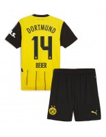 Borussia Dortmund Maximilian Beier #14 Hjemmedraktsett Barn 2024-25 Korte ermer (+ bukser)